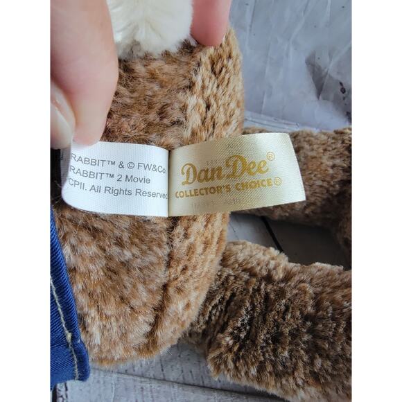 Peter Rabbit Dan Dee 22in Plush Bunny Stuffed Animal Blue Jacket 2020 Dandee - Picture 8 of 10